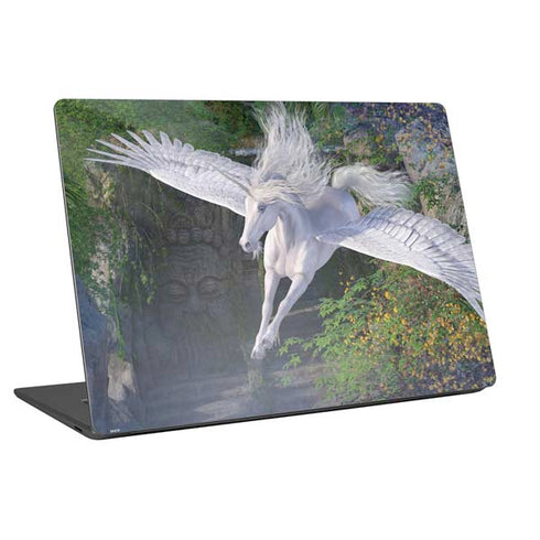 Soaring Pegasus by Laurie Prindle Laptop Skins
